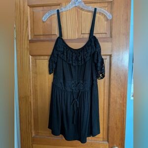 Torrid Black Super Soft Slub Jersey Top